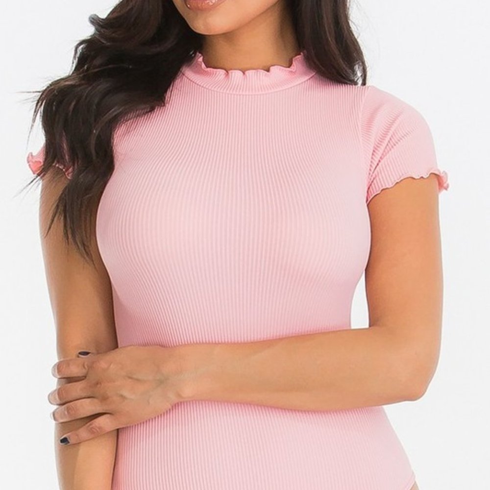 soft pink bodysuit